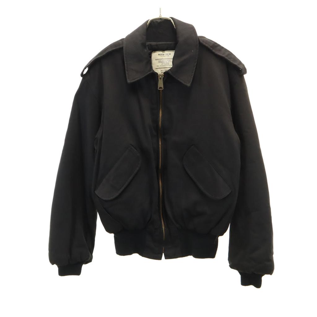 Alpha 90s Made In USA Old AIR FORCE Security Batting Jacket M Black Men's Used