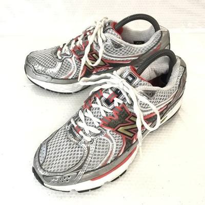 New balance WR760SR Модель Kanpei Кроссовки для бега Женские 24.5 Серебристо-красный Тренировки для достижения результатов(ИСПОЛЬЗОВАЛ)