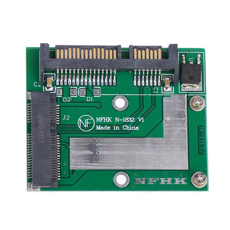 Msata SSD до 2,5 ''SATA 6,0Gps адаптер преобразователь карты модуль платы Mini Pcie SSD