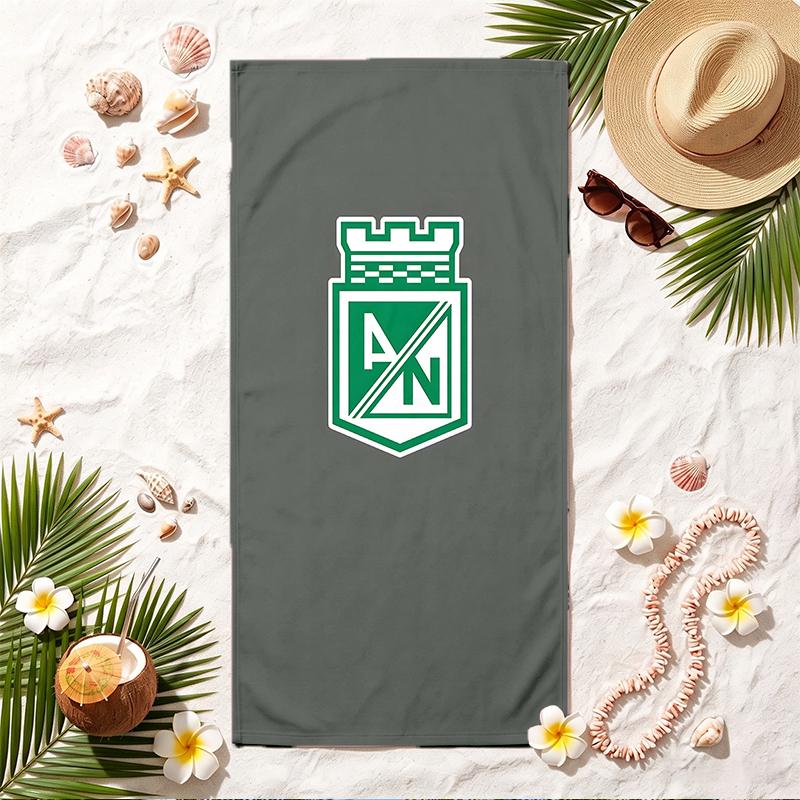 Atletico Nacional Soft Beach Towel Stylish Beach Pool Towel for Summer Seaside Vacation Travel