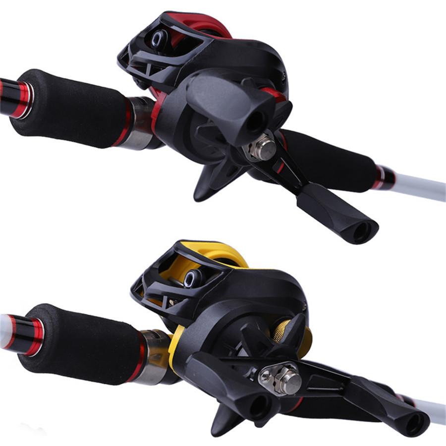 FTK Рыболовная катушка с шарикоподшипником из нержавеющей стали 19+1BB и магнитной тормозной системой для ловли в соленой и пресной воде, 8.1:1