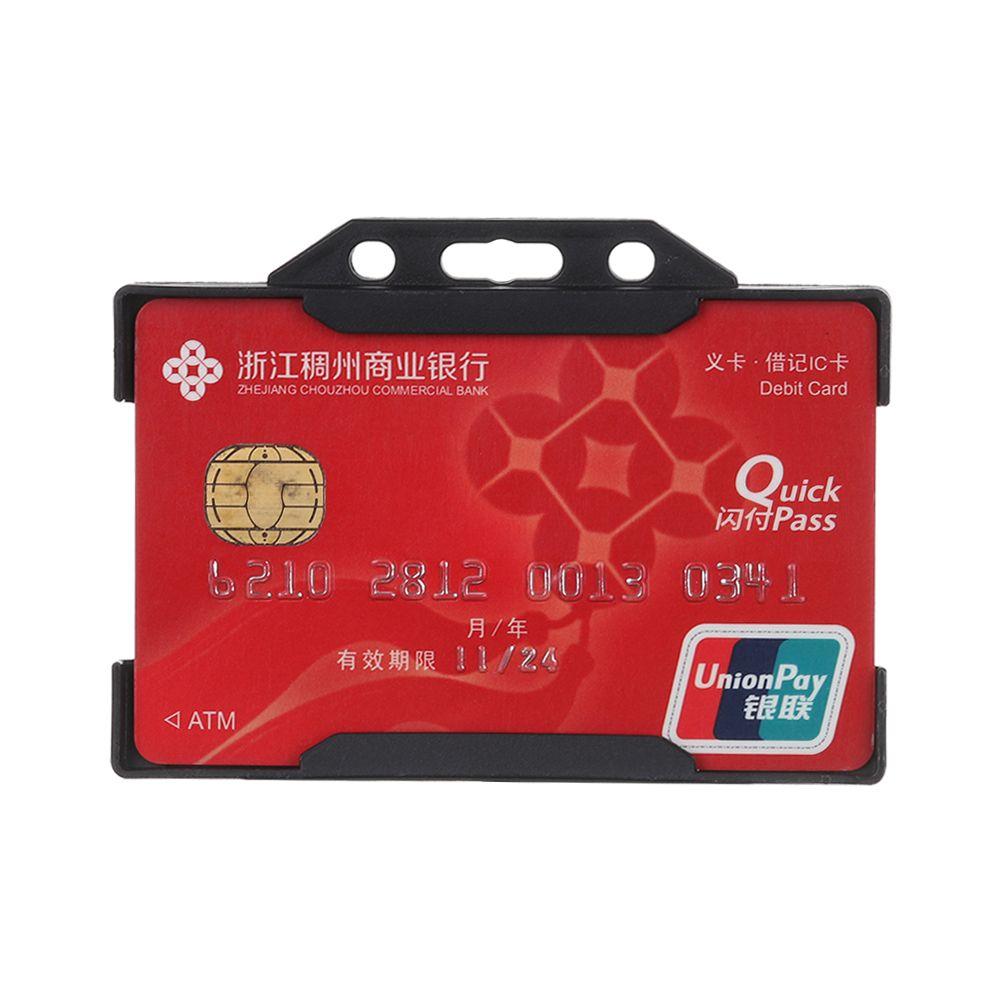 Protector Cover Badge Office School Multi-use ID Card Pouch Work Card Holders Name Card Card Sleeve