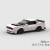 Классический Автомобиль Скорость MOC Внедорожник Гонки Полиция Модель Строительные Кубики Родстер Транспортное средство Город Супер Гонки Блоки Технический Рождественский подарок