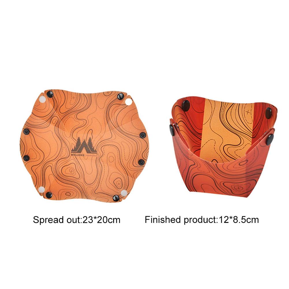 Outdoor Lightweight Folding Tableware Portable Bowl Dinner Plate Coffee Filter Funnel Water Cup Multi-purpose Camping Tableware 4