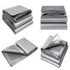 Thickened Sunshade Tarpaulin Truck Outdoor Sunscreen Tarpaulin Waterproof Double Silver Sunshade Cloth Rainproof Cloth
