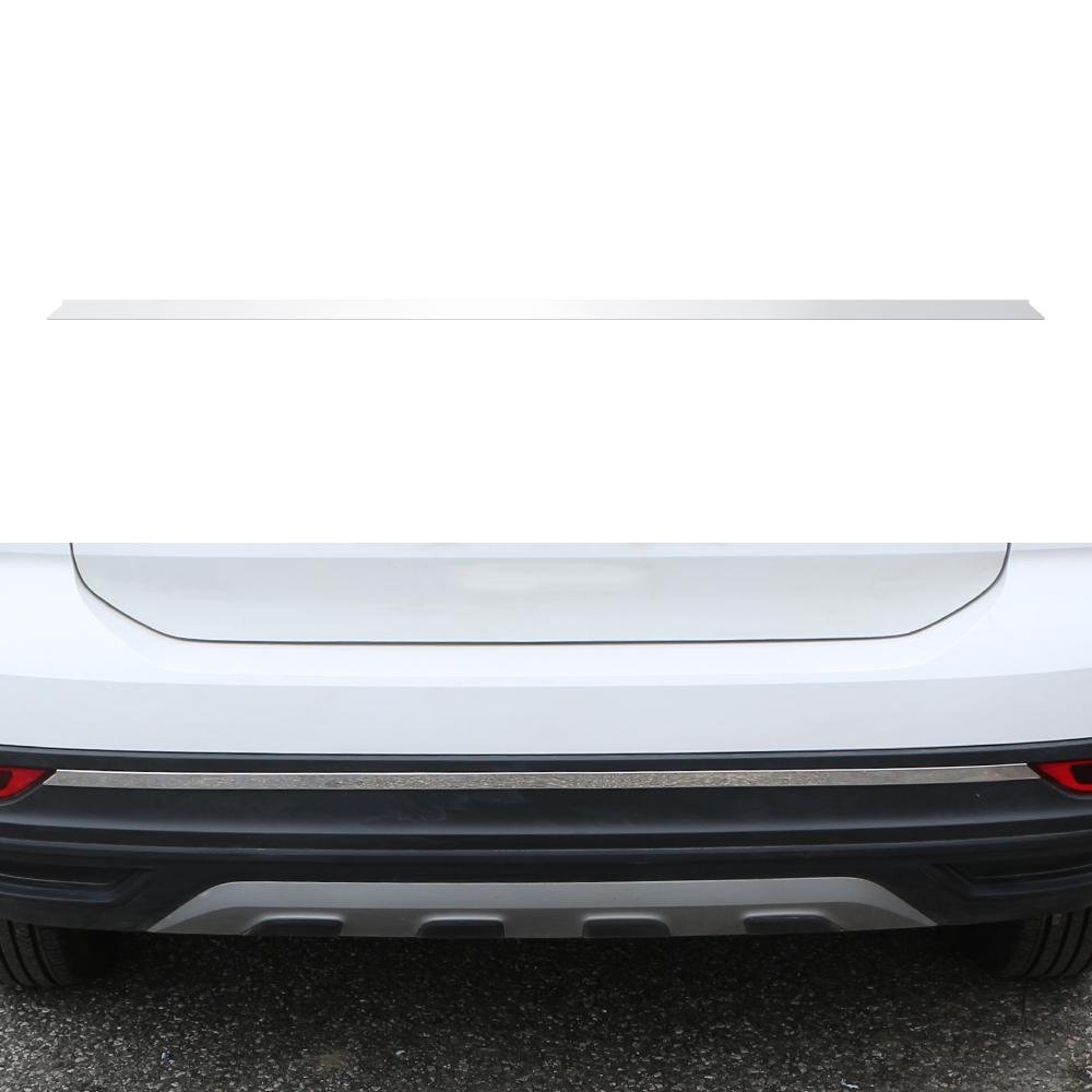 Для VW T-Cross T Cross 2019 - 2023 Задняя крышка багажника Накладка Крышка заднего фонаря Накладка на брови Лампа Отделка Аксессуары из нержавеющей стали