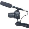 Shotgun Microphone ABS Metal Wired Professional Interview Microphone with XLR Cable Windscreen for