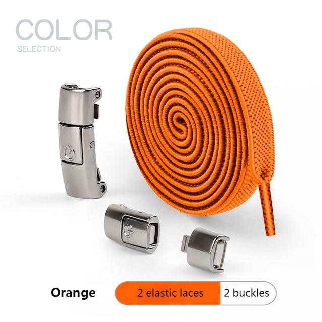 2025 Шнурки без завязок с пряжками для кроссовок Спортивная обувь