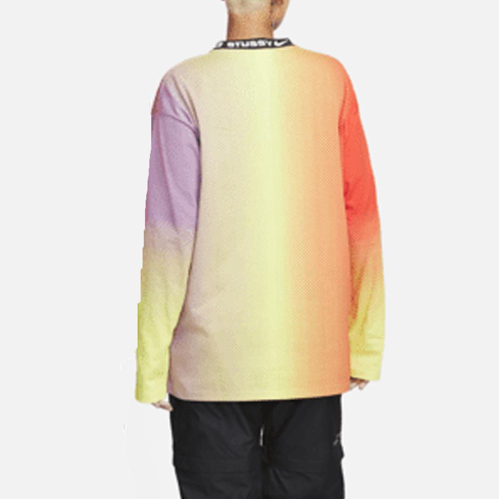 Nike Футболка Stussy L/S (Азия) Мульти унисекс уличная одежда DO5309-902