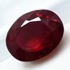 Natural Red Ruby Loose Gemstone 26.70 ct Oval Shape for Jewelry Making and Gem Collections