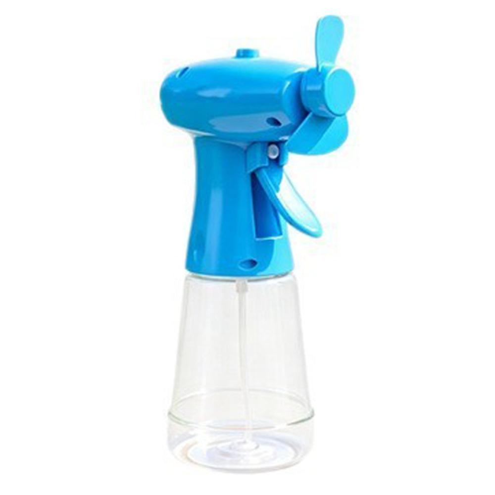 Battery Operated Water Spray Fan Plastic Portable Mist Fan New Handheld Misting Fan Beach Camping