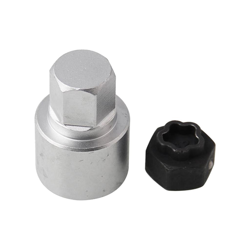 Car Lock Wheel Securing Remover Nut Removal Key Socket for 2 3 6 7 Mm