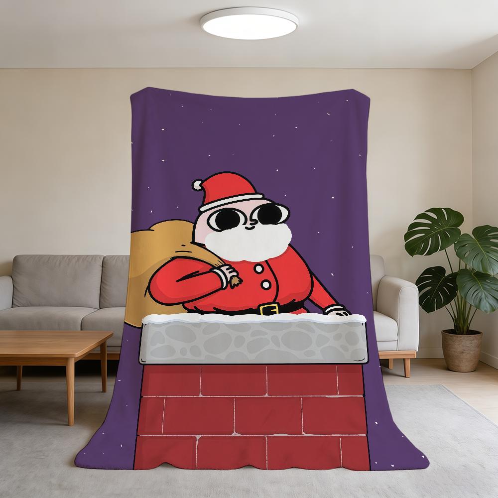 Blanket Super Warm Comfortable K-Ketnipz Plush Throw Blanket Child Cartoon Meme Cute Home Sofa Bedroom Gift