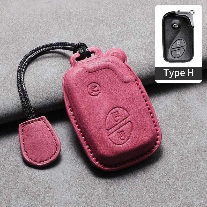 JBH4 Suede Fur Car Key Case Cover Protector Holder For Lexus CT200H GX400 GX460 IS250 IS300C RX270 ES240 ES350 LS460 GS300 450h 460h