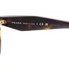 Excellent PRADA sunglasses Tortoiseshell pattern with logo Brown Women SPR19Z Used