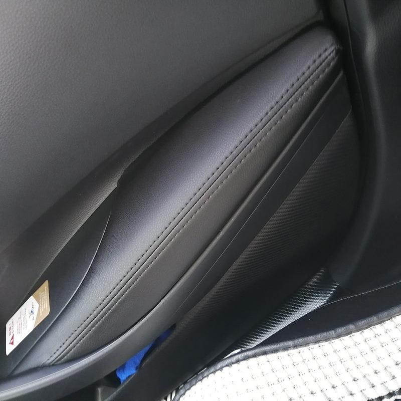 Door Armrest Cover For Toyota Corolla -2024 Microfiber Leather Car Door Armrest Panel Skin Cover Trim
