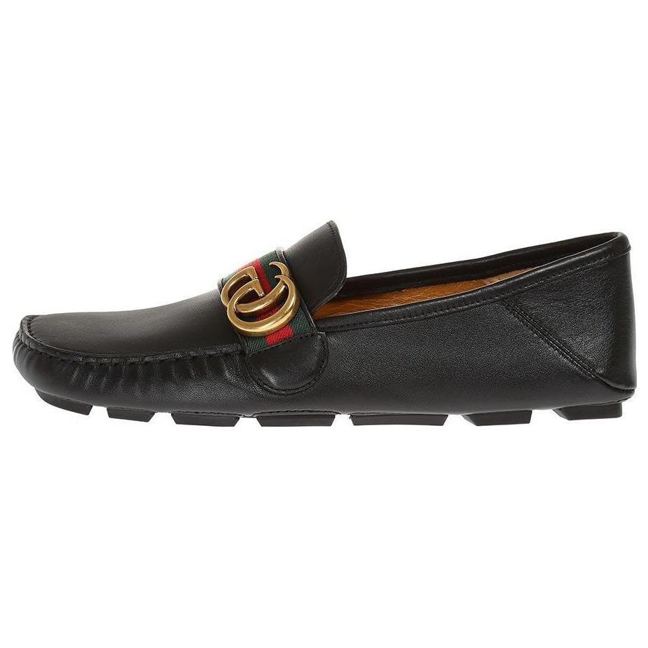 Gucci Noel Driver Loafer 'Black' (Unisex) Black Loafers 450891 DTM10 1060