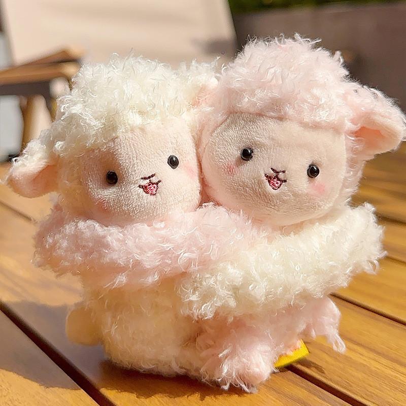 Cute Stuffed Animal Keyring With Soft Material For Backpack And Keys