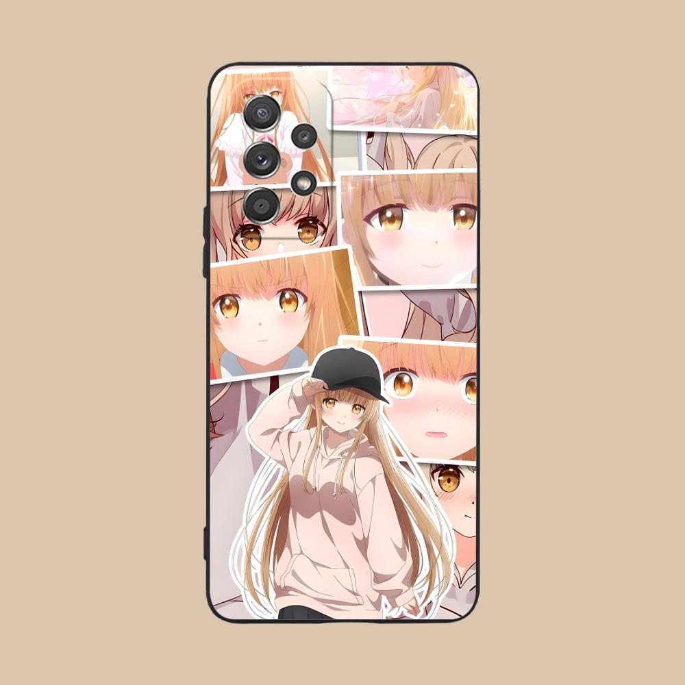 Чехол для телефона Angel Mahiru Shina для Samsung Galaxy M55 54 42 35 34 33 32 23 22 15 14 13 12 F55 5G Мягкий ТПУ Ударопрочный Чехол