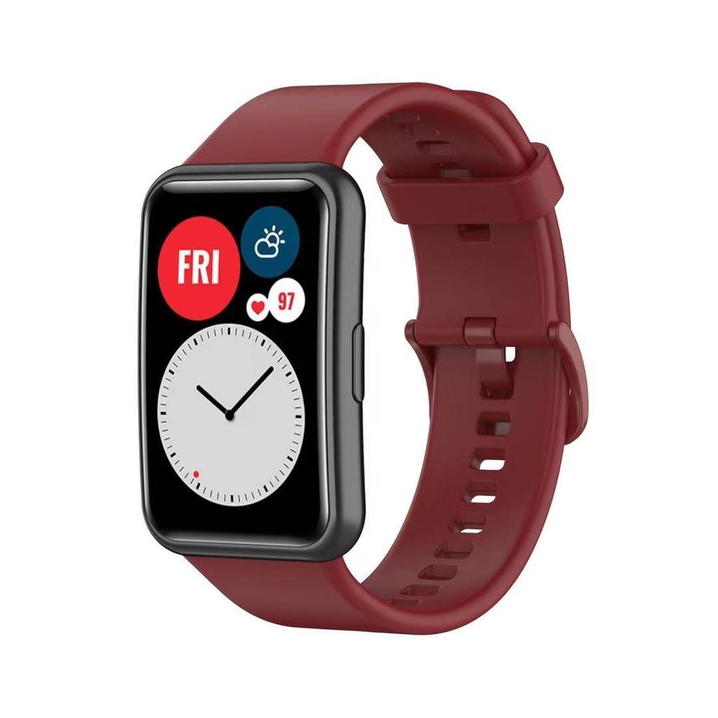 Силиконовый ремешок для Huawei Watch Fit Оригинальный сменный ремешок для умных часов Аксессуары для часов Для Huawei Watch Fit Новый Corre