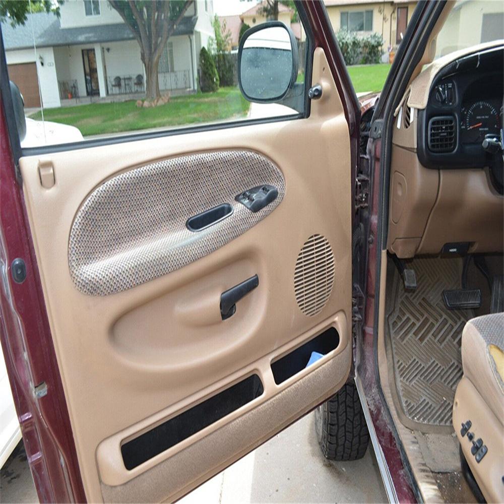 1Pair Front Rh Lh Door Pull Handle Cup For Dodge Ram 1500 2500 3500 1994-2001