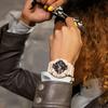 Casio Мужские кварцевые часы из смолы GMA-S140M-4A, водонепроницаемые 200M, ударопрочные, цифровые