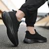 2022 Summer Men Shoes Sneakers Mans Casual Shoes Man Breathable Knit Sneakers Fashion Lightweight Mesh Walking Shoes Large Size