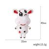 Blucome Fashion Personality Alloy Dripping Oil Cute Calf Brooch Zodiac Year of The Ox All-match Clothing Accessories Pin