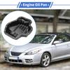 UXCELL No.1210128060 Engine Oil Pan Oil Pan Sump Transmission Oil Pan for Toyota Solara 2006-2008 Iron Black