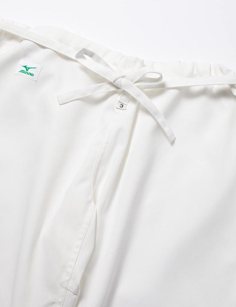 MIZUNO Judo Uniform Set and Recommended for School Size 5 (Top, Pants, Belt), Athletics, 22JG5A90, White,