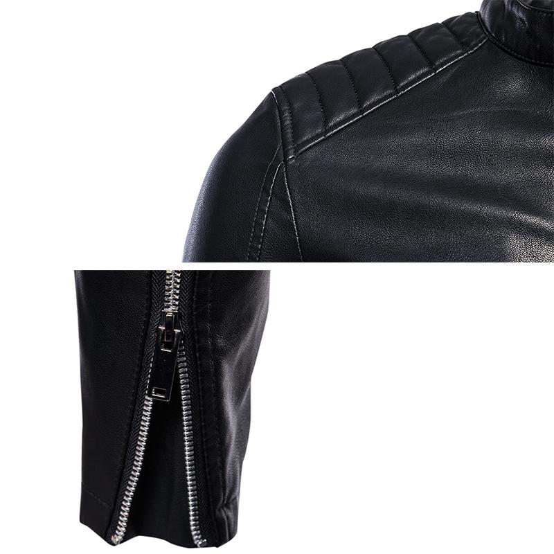 Новая модная мужская кожаная повседневная куртка, корейская версия, трендовая тонкая красивая молодежная весенне-осенняя мотоциклетная куртка