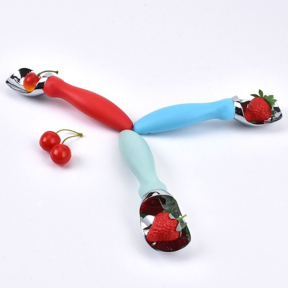 Versatile Fruit Ball Scoop Zinc Alloy+PP Watermelon Scoop Professional Measuring Spoon  Watermelon