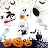 3Pcs Cute Ghost Decorations For Halloween Party Home Shelf Display (Note Size)