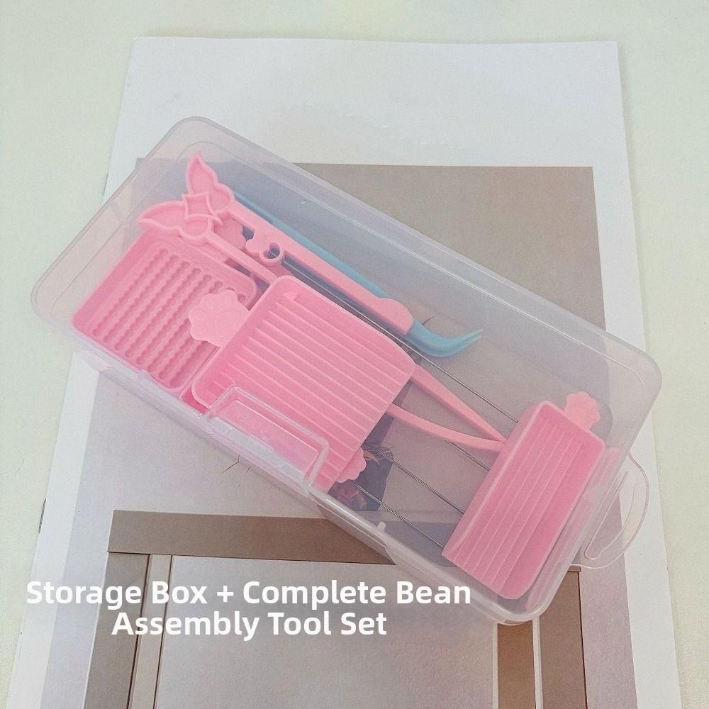 Creative Fuse Beads Spoon Pen Tray Kits Efficient Padding Bean Pen Puzzles Pixel Art