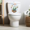 Toilet Lid Stickers Self-adhesive PVC Decals Vinyl Art Decoration Creative Undersea Animals & Plants Wall Stickers Removable Bathroom Ceramic
