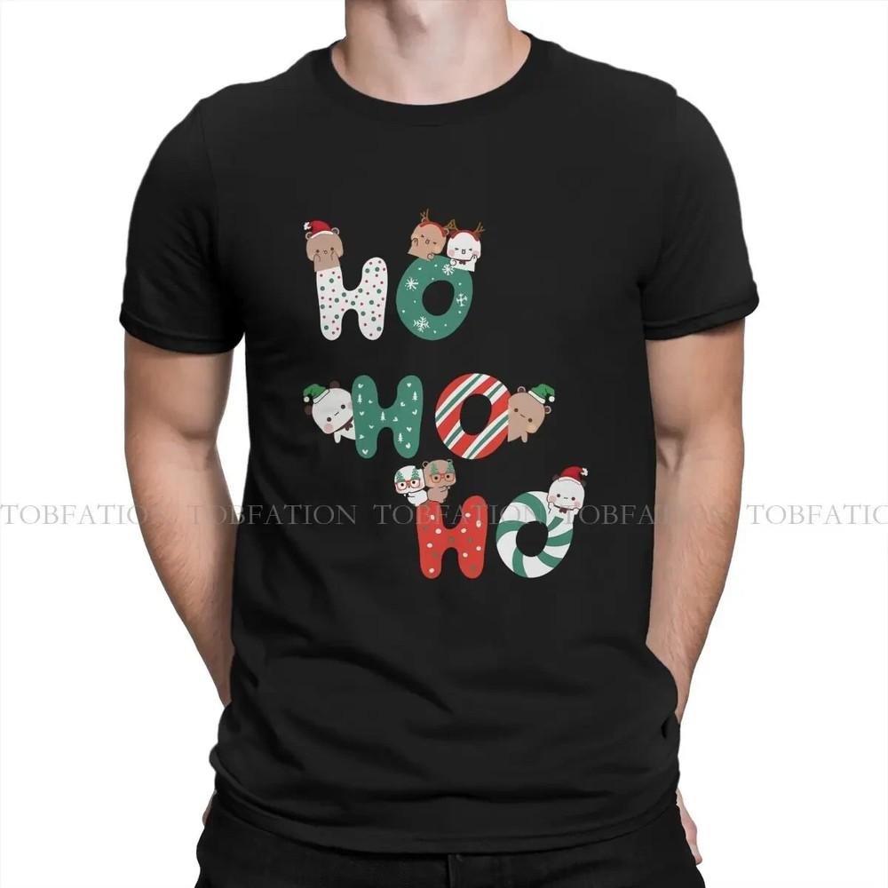 Christmas Ho Ho Ho 2025 Black Shirt Xmas Gift AD774 Unisex T-Shirt