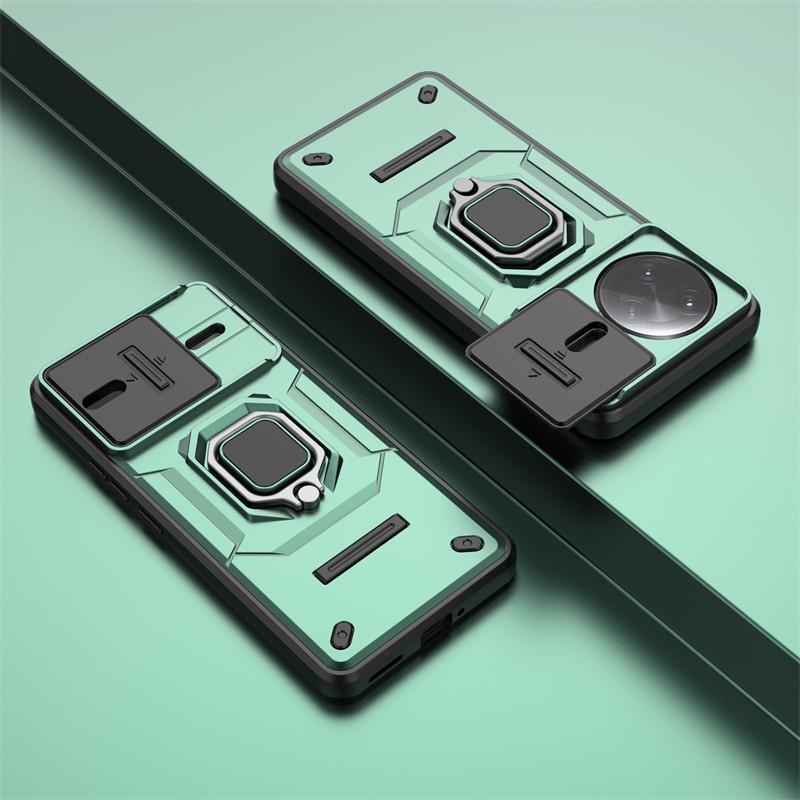 Для Xiaomi Poco F7 Ultra Чехол Slide Camera Lens Чехлы Xiaomi Poco F7 Ultra Чехол Противоударный бронированный чехол для ПК Xiaomi Poco F7 Ultra