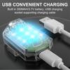 High Brightness Led Strobe Light 7 Colors Usb Rechargeable Wireless Lights