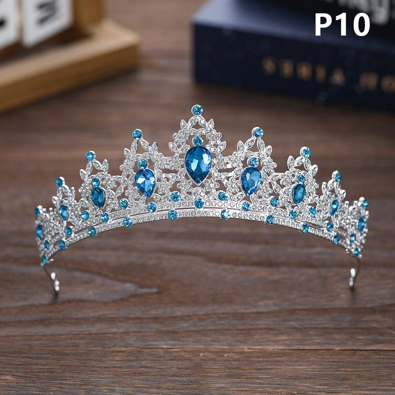 Принцесса королева винтажные диадемы и короны тиары для женщин свадебные свадебные вечеринки выпускной украшения для волос аксессуары