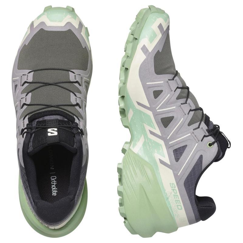 Женские кроссовки Salomon Speedcross 6 Wmns 'Castlerock Smoke Green' L47582000