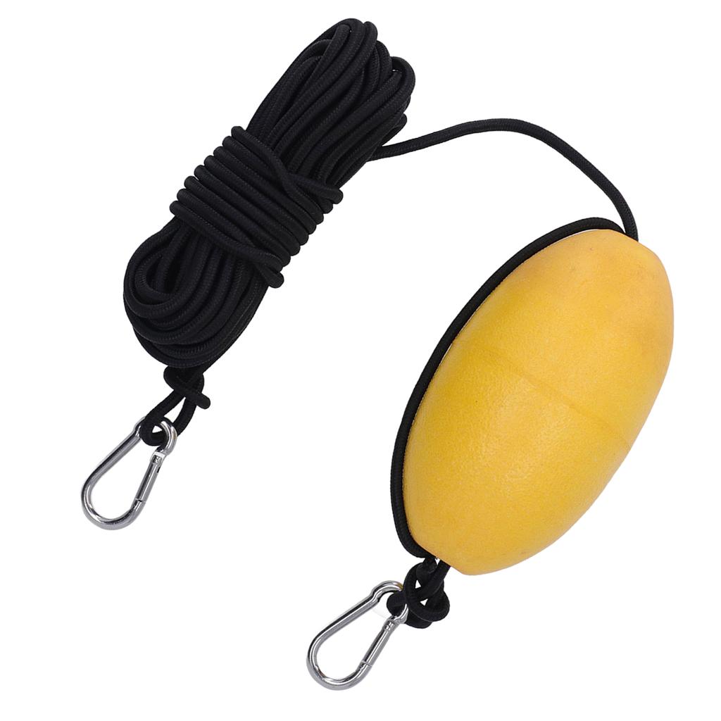 Kayak Drift Sock Anchor Fishing Boat Anchor Float Yellow Marine Kayak Drift Anchorwith Reinforced Webbing