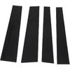 SCITOO Fit for Toyota Tundra 2007 2008 2009 2010 2011 2012 2013 4Pcs Set Door Trim Piano Black Pillar Posts