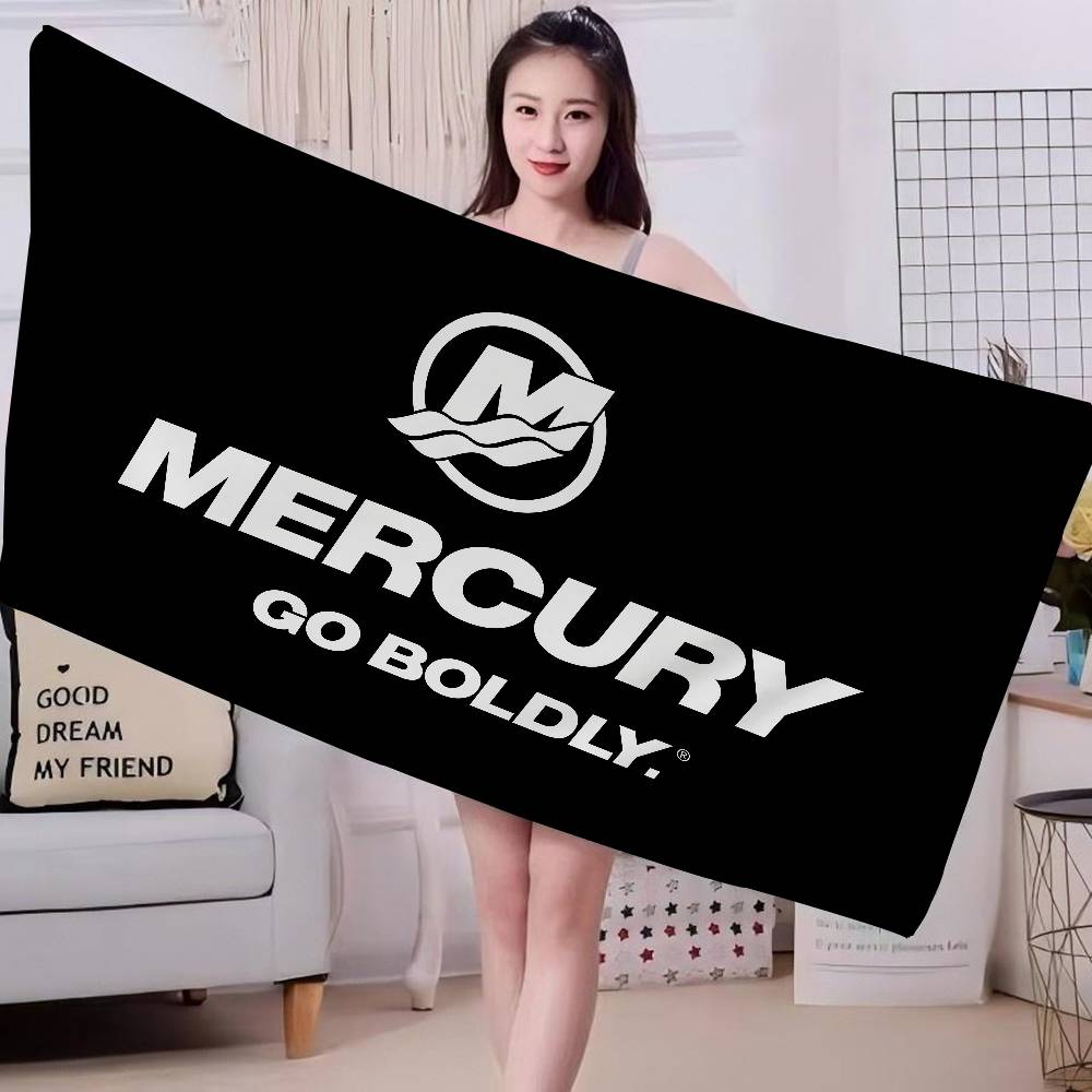 M-Mercury Racing Микрофибровое одеяло Быстросохнущие пляжные полотенца Большой размер с принтом Супервпитывающее полотенце-одеяло для бассейна