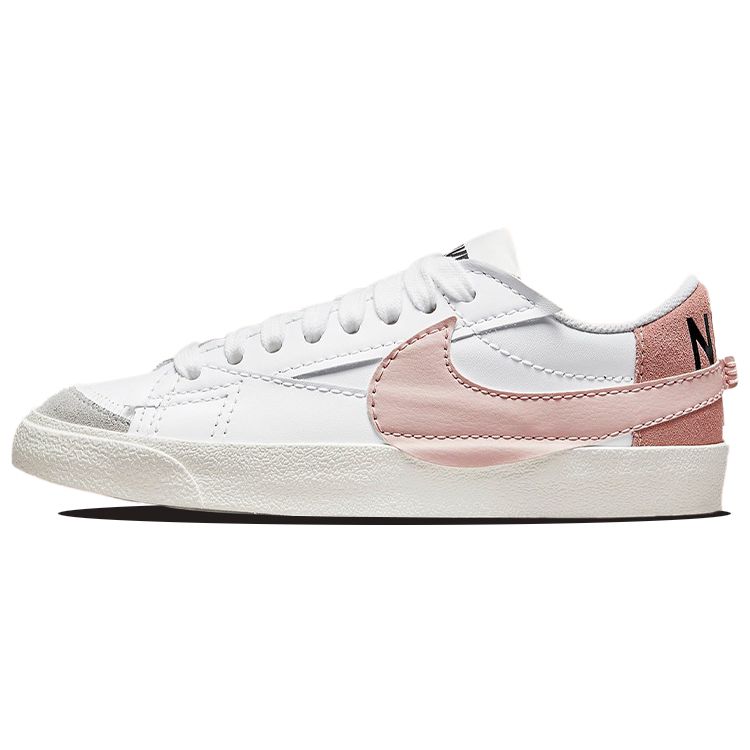 Nike Blazer Low 77 Jumbo Бело-Розовые Женские Оксфордские Кроссовки Rose-Whisper DQ1470-102