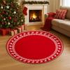Рождественский коврик 2026 Персонализированный ковер Мягкий фланелевый коврик для комнаты Противоскользящий рождественский ковер для домашнего декора Подарок 2026 Новый год