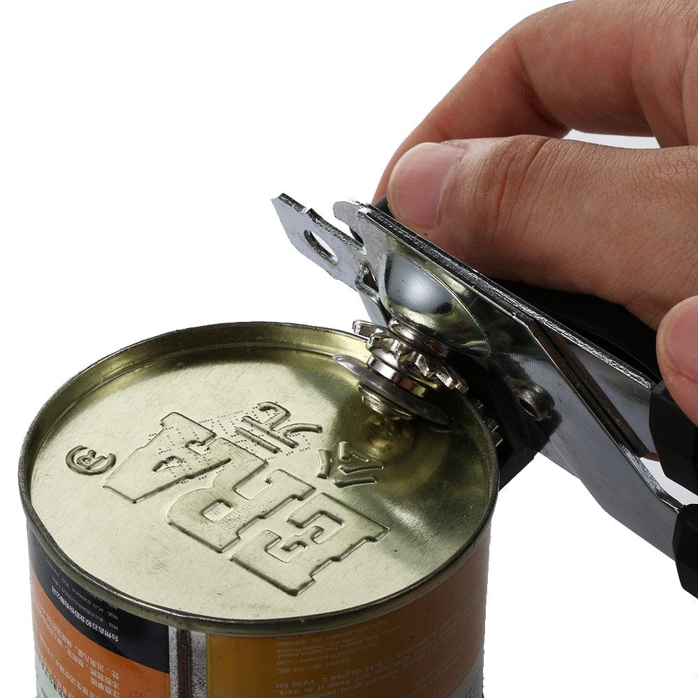 Professional Can Manual Heavy Duty Stainless Steel Tin Opener Easy Grip