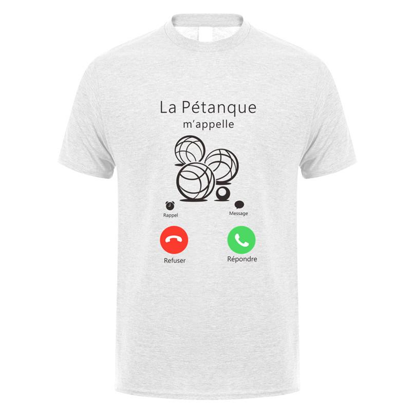 Petanque T Shirt Unisexs Summer Fashion Short Sleeve Unisex Funny Petanque Is Calling Tshirt Oz366