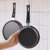 Мини-сковорода с антипригарным покрытием, без покрытия, для яиц, блинов, утолщенная кастрюля для готовки, газовая, индукционная плита