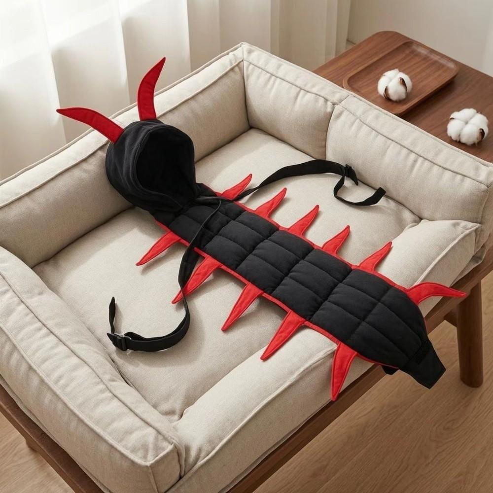Plush Fluffy Cat Multi-leg Centipede Clothes Simulated Centipede Pet Holiday Outfit Haunted House