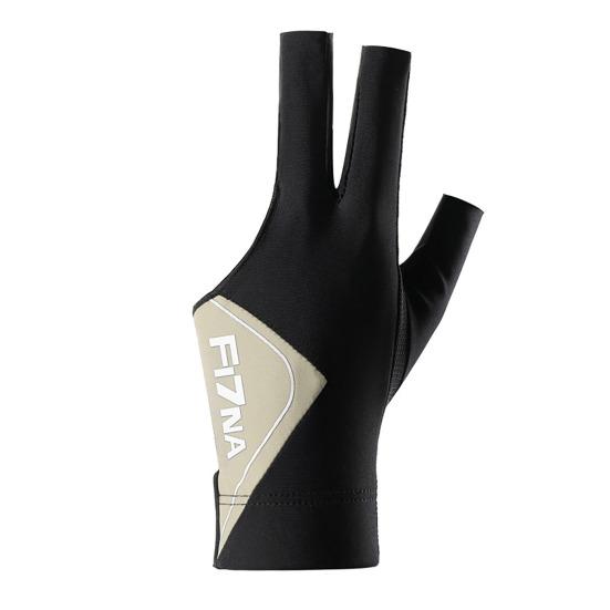 1 шт. Перчатка для бильярда с эластичной застежкой-лентой, регулируемый дизайн, нескользящая, для левой руки, 3 пальца, для бильярда